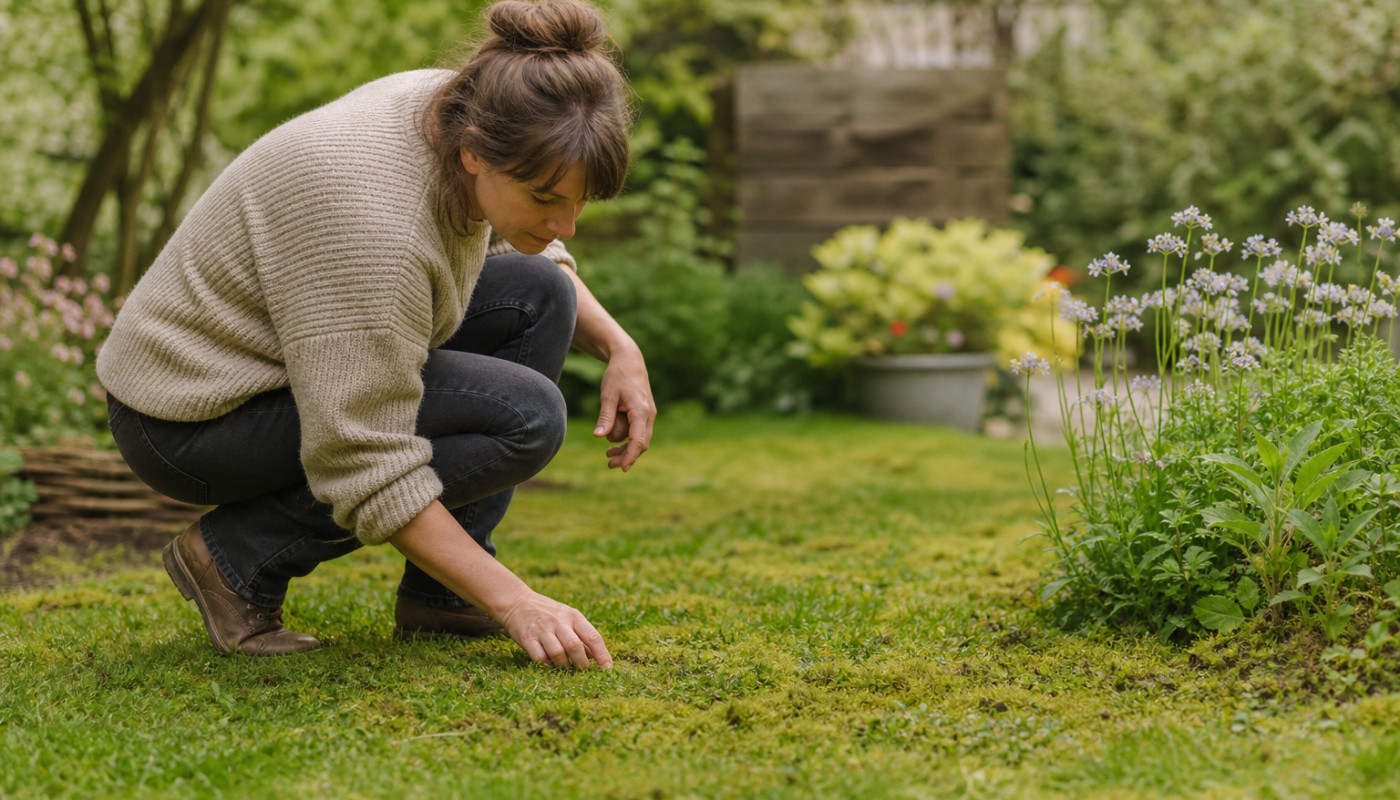 Moos im rasen? ökologische ansätze zur nachhaltigen gartenpflege